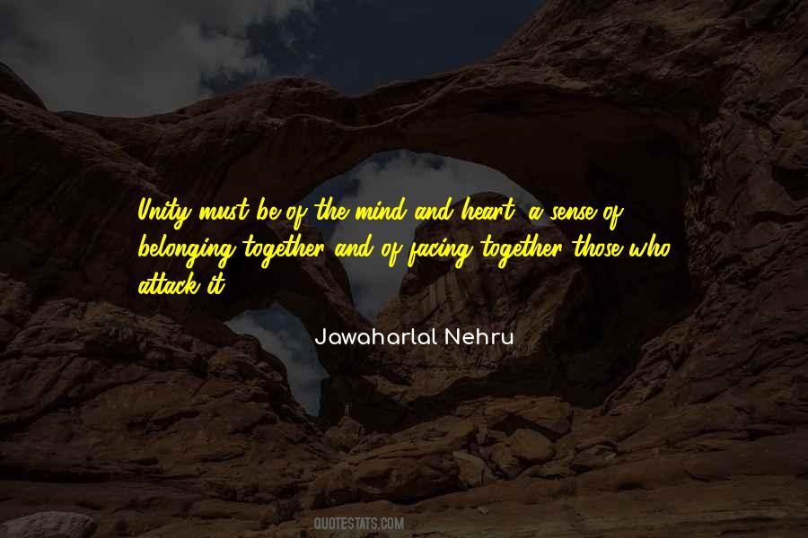 Be Unity Quotes #163402