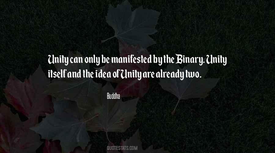 Be Unity Quotes #1822541