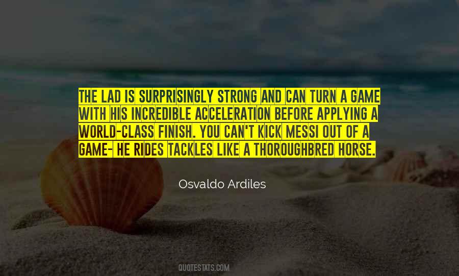 Strong Horse Quotes #1192014
