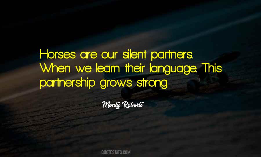 Strong Horse Quotes #1633312