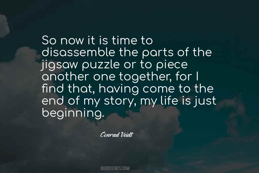 Life Is Puzzle Quotes #1828677