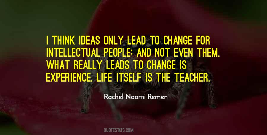Lead The Change Quotes #1094884
