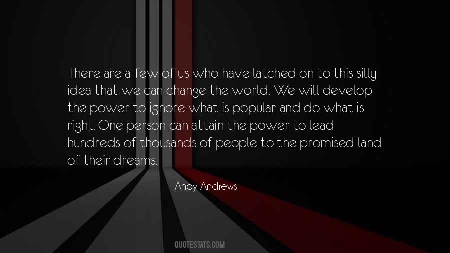 Lead The Change Quotes #140947