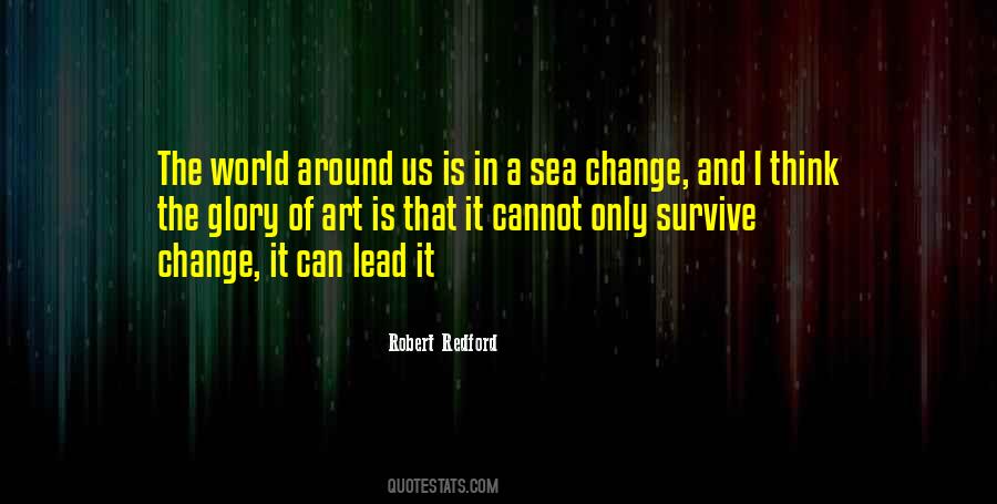 Lead The Change Quotes #1844902