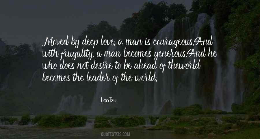 Courageous Leader Quotes #1806902