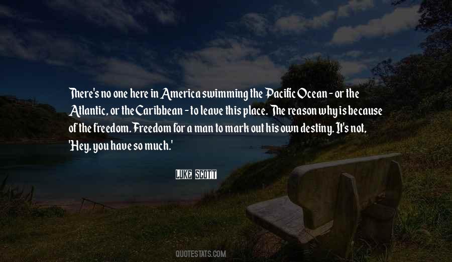 Ocean Swimming Quotes #1020758