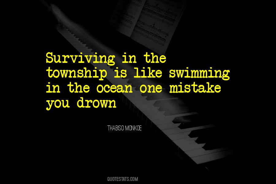 Ocean Swimming Quotes #1071787