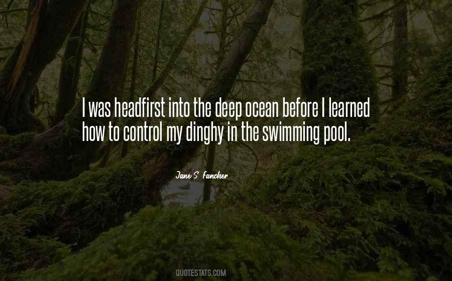Ocean Swimming Quotes #1242118