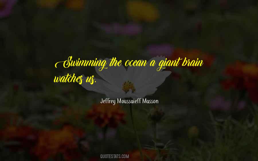 Ocean Swimming Quotes #1823291