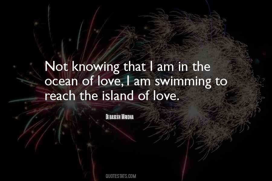 Ocean Swimming Quotes #846190