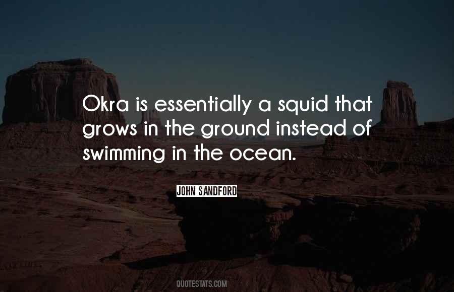 Ocean Swimming Quotes #988632