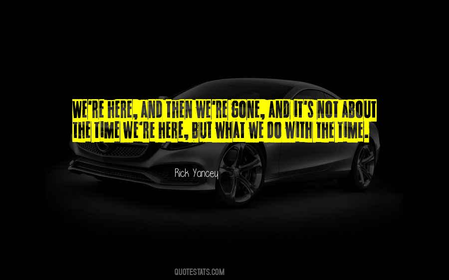 Time Gone Quotes #101597