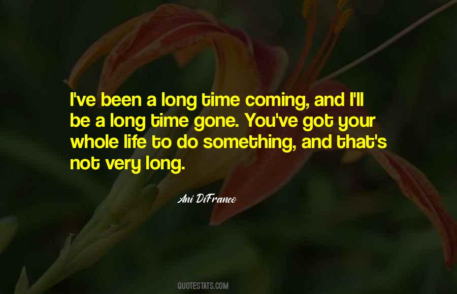 Time Gone Quotes #43673