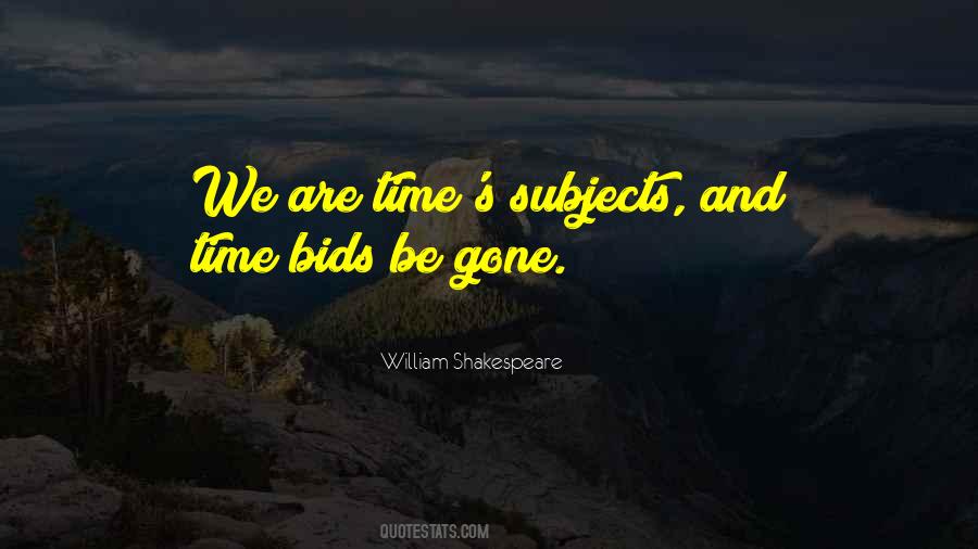 Time Gone Quotes #97253