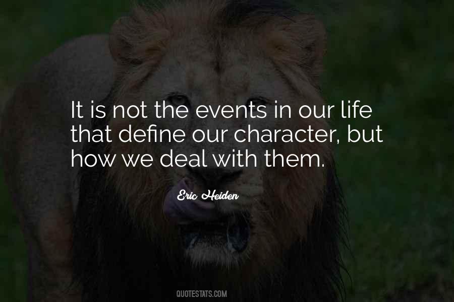 Life Character Quotes #189608
