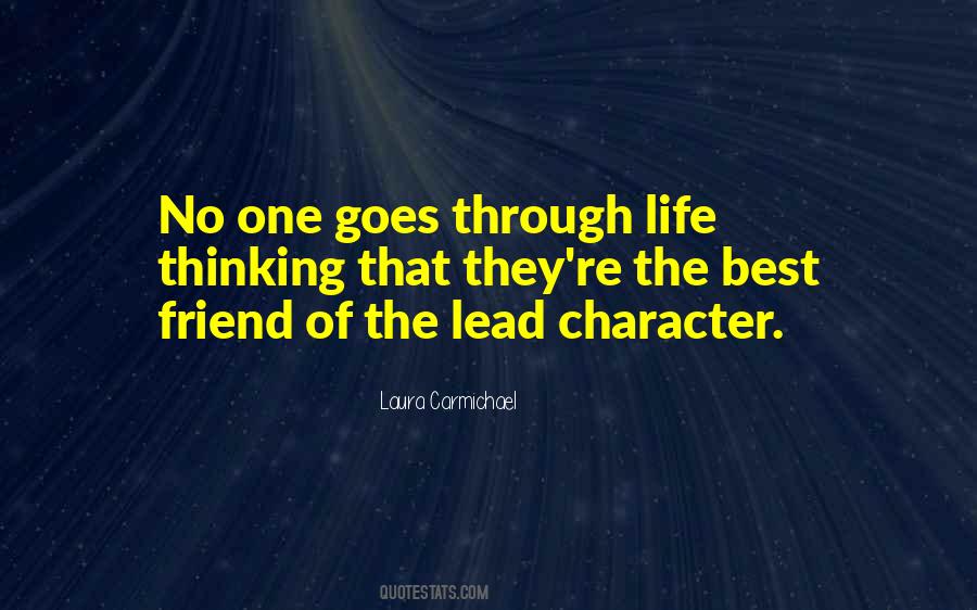 Life Character Quotes #99907