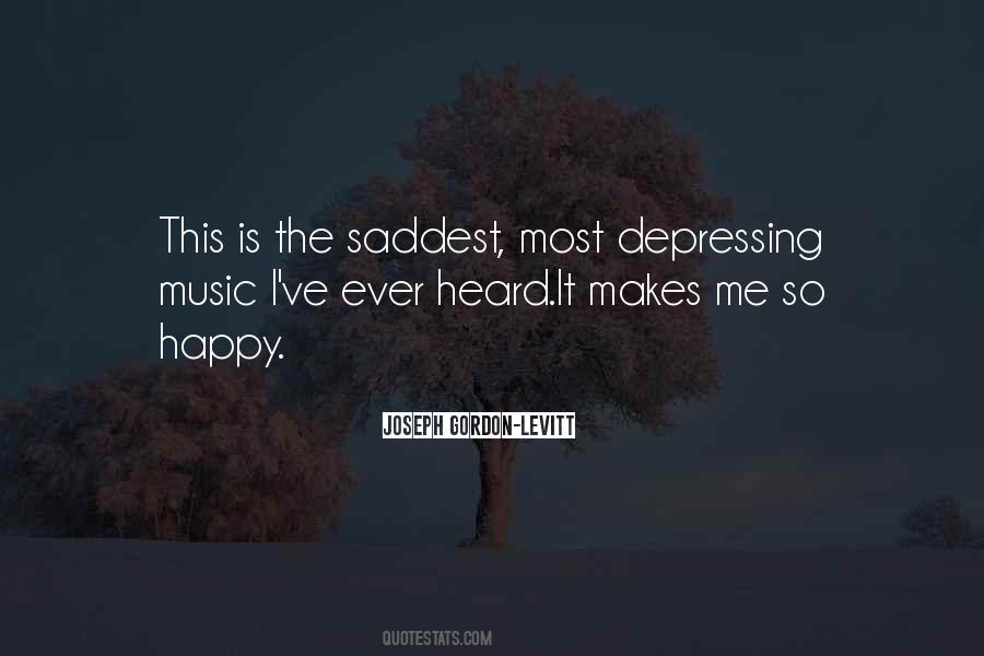 Saddest Most Depressing Quotes #865985 Saddest Most Depressing Quotes #865985