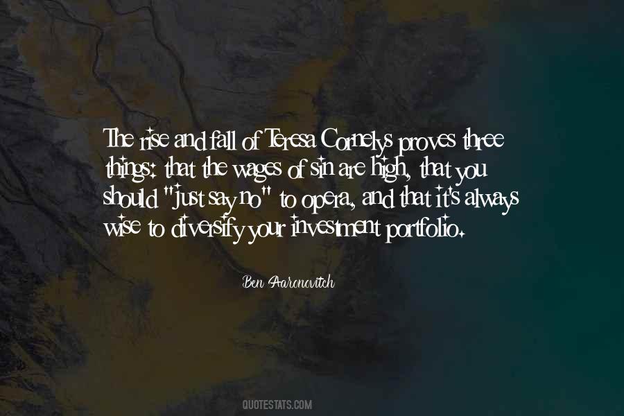 Wise Investment Quotes #668967