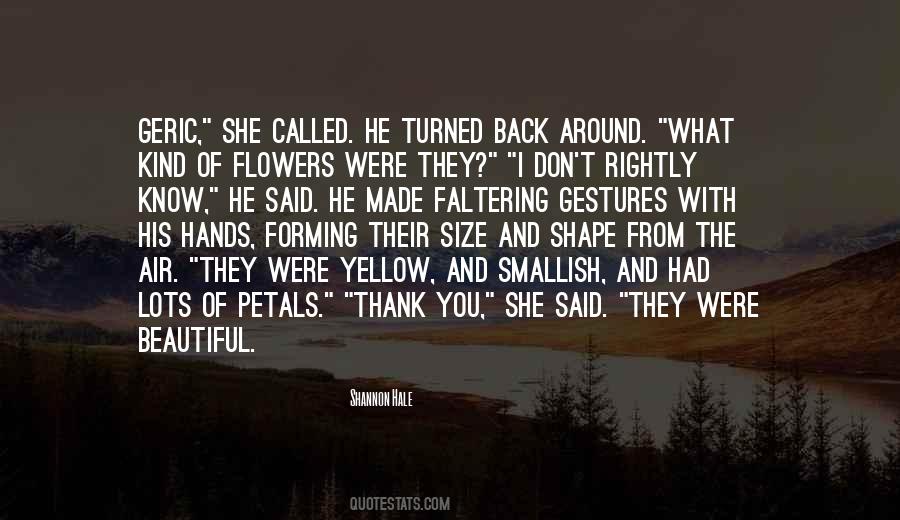 Turned Your Back On Me Quotes #234126