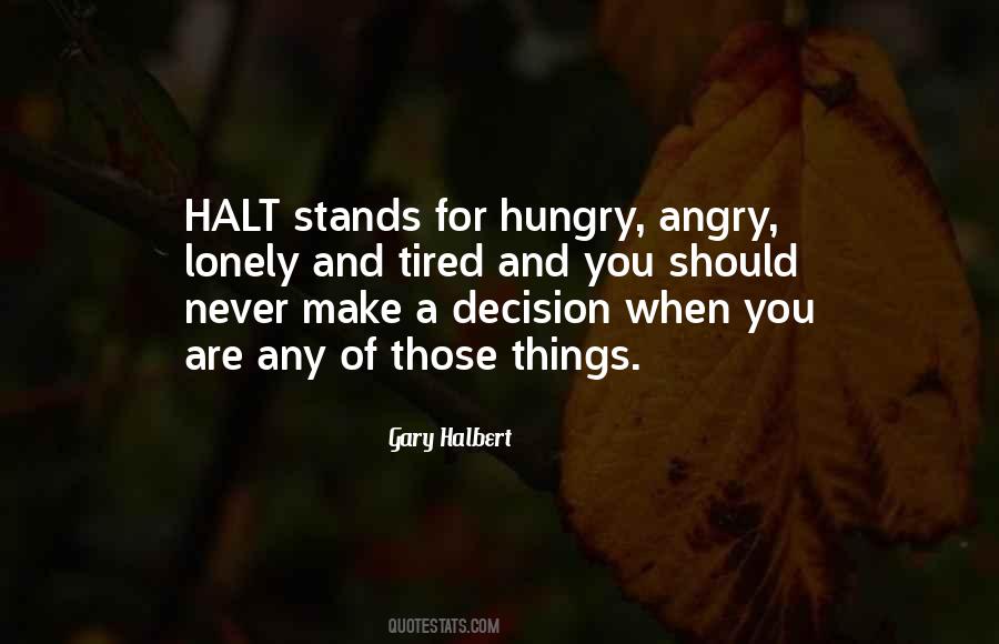 When You Make A Decision Quotes #133768