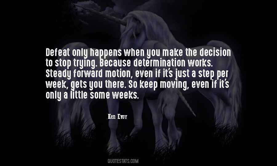 When You Make A Decision Quotes #1525182