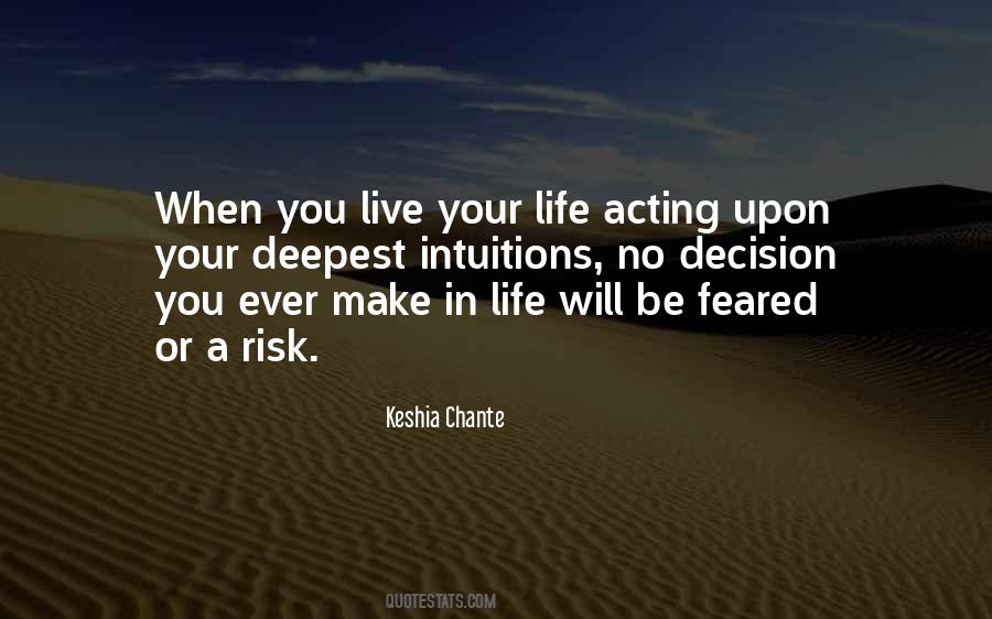 When You Make A Decision Quotes #1568230