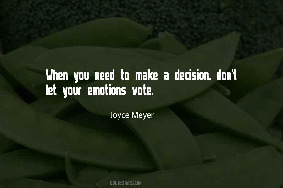 When You Make A Decision Quotes #1683450