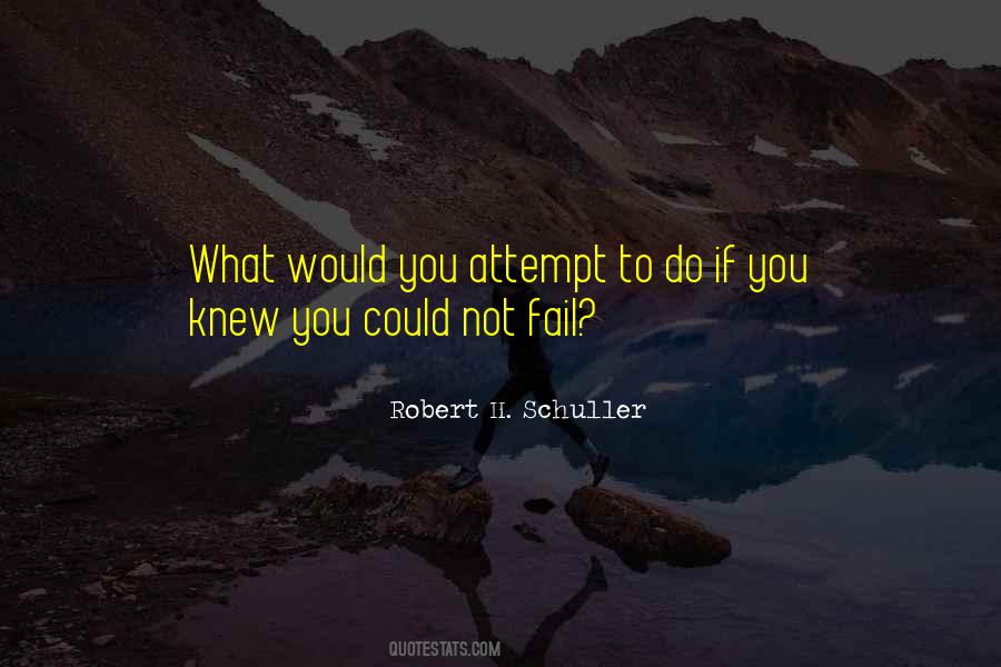 If You Knew You Could Not Fail Quotes #1825454