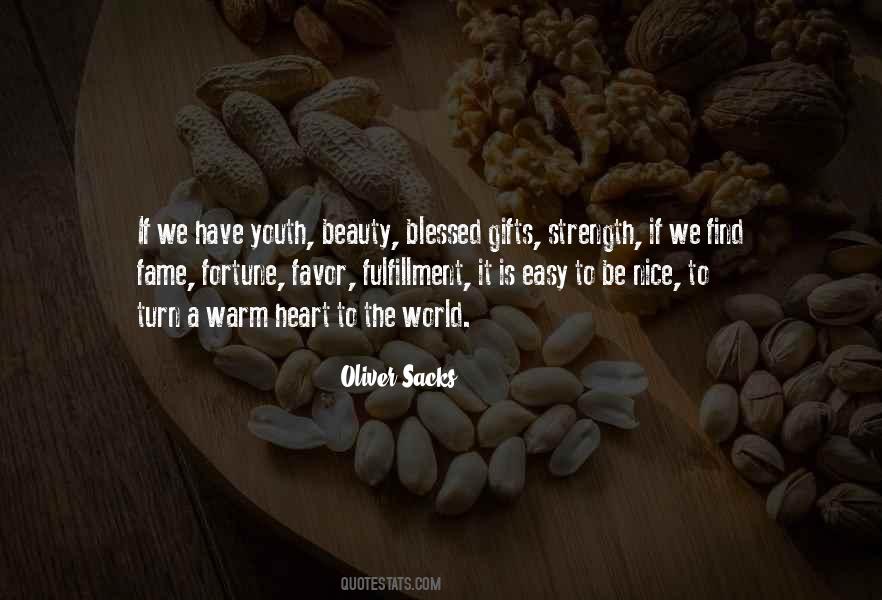 Blessed With Beauty Quotes #1093764
