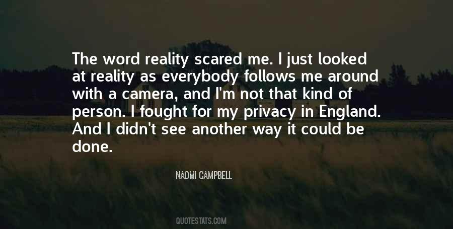 I M Just Scared Quotes #1267374