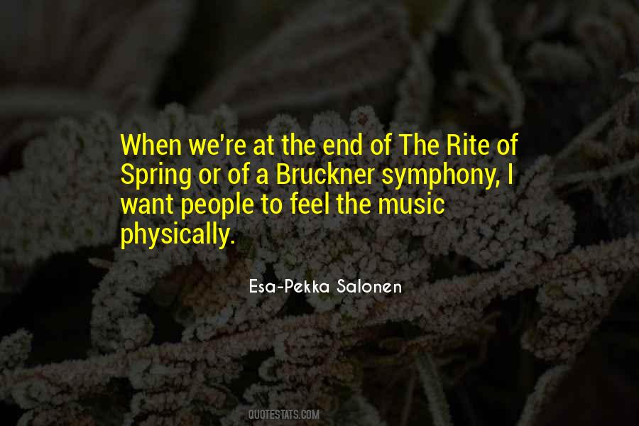 Music And Spring Quotes #134324