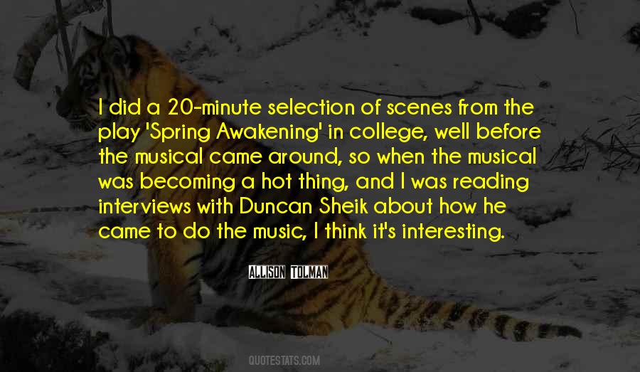 Music And Spring Quotes #919110