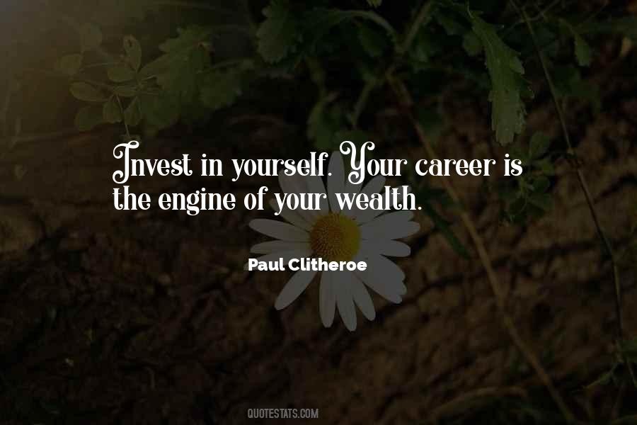 Investing Yourself Quotes #726886