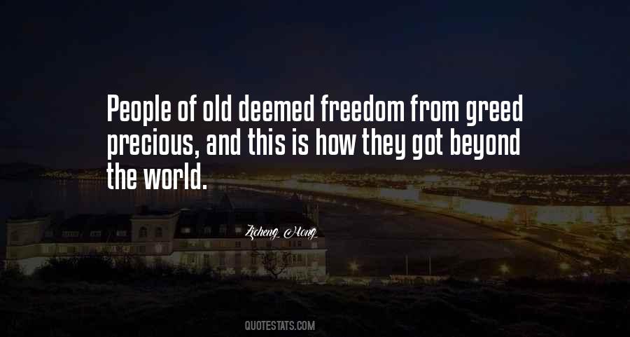 Freedom Is Precious Quotes #1460959