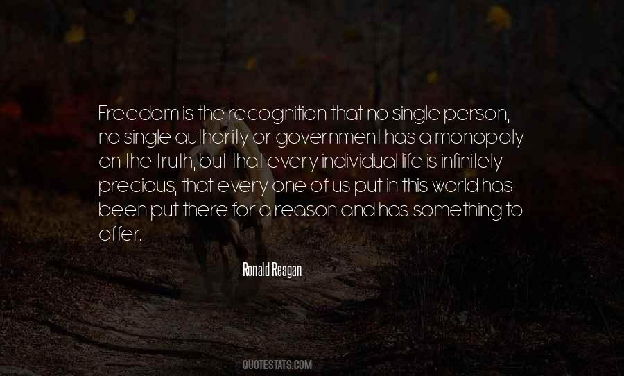 Freedom Is Precious Quotes #1583865