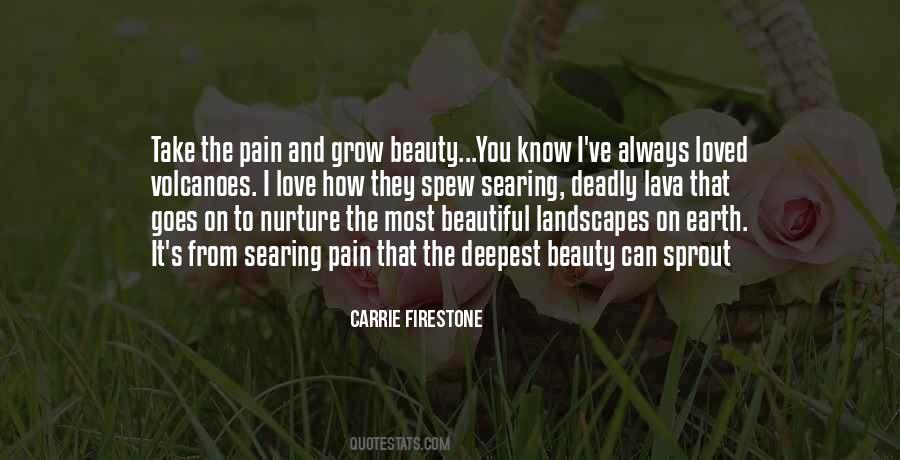 Beauty Of Pain Quotes #238790