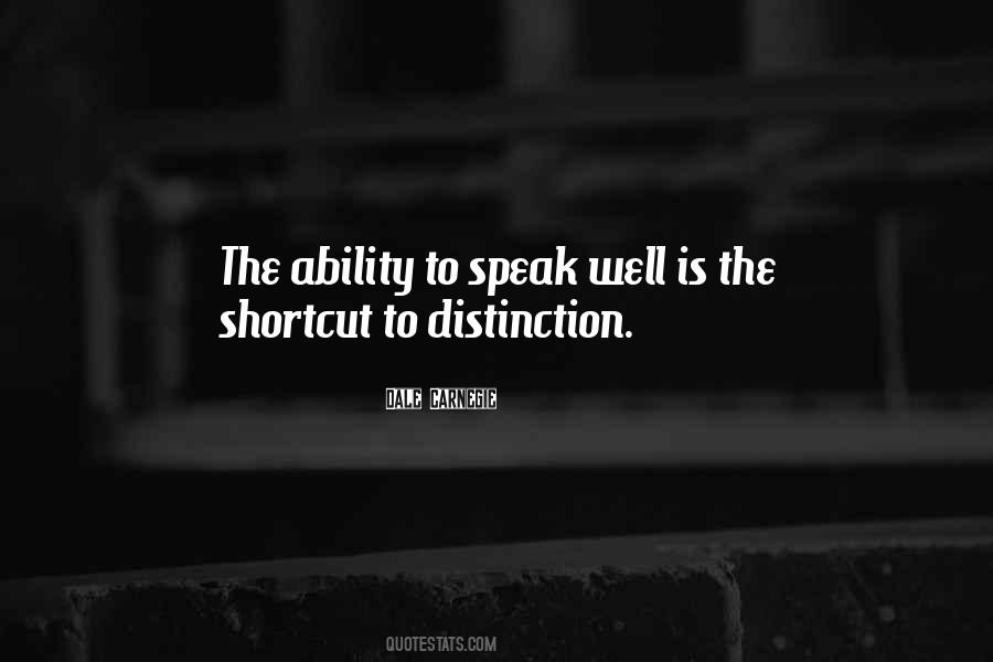 Quotes About The Ability To Speak #773744