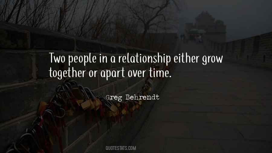 Together Or Apart Quotes #535430