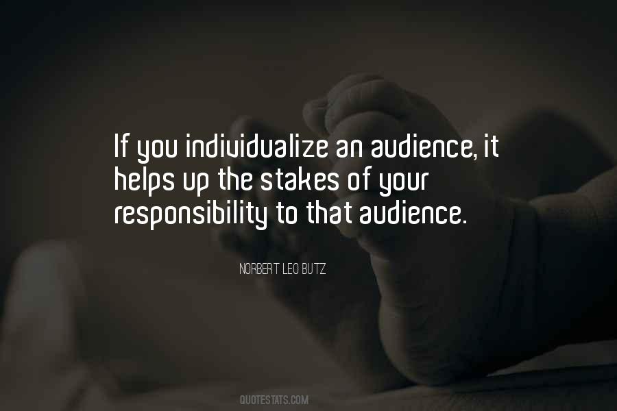 Your Responsibility Quotes #1113188