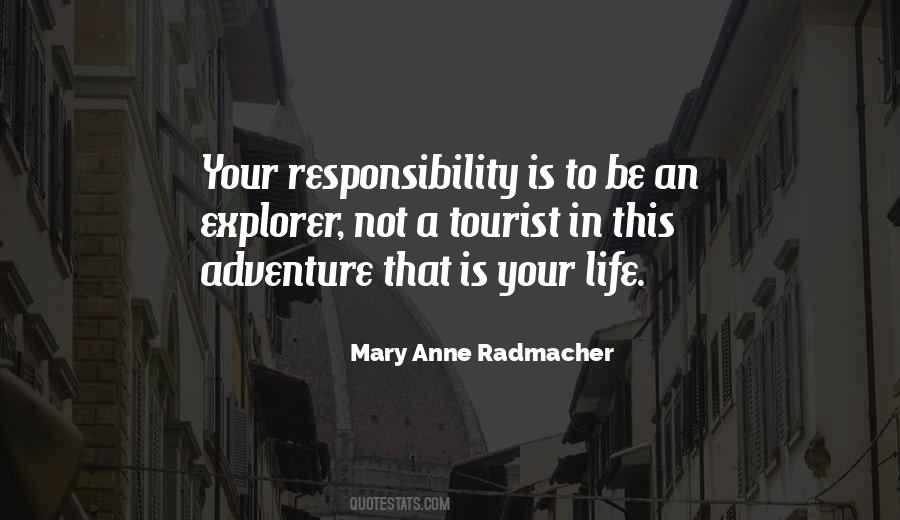 Your Responsibility Quotes #137588