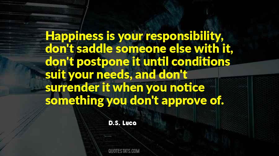 Your Responsibility Quotes #1459071