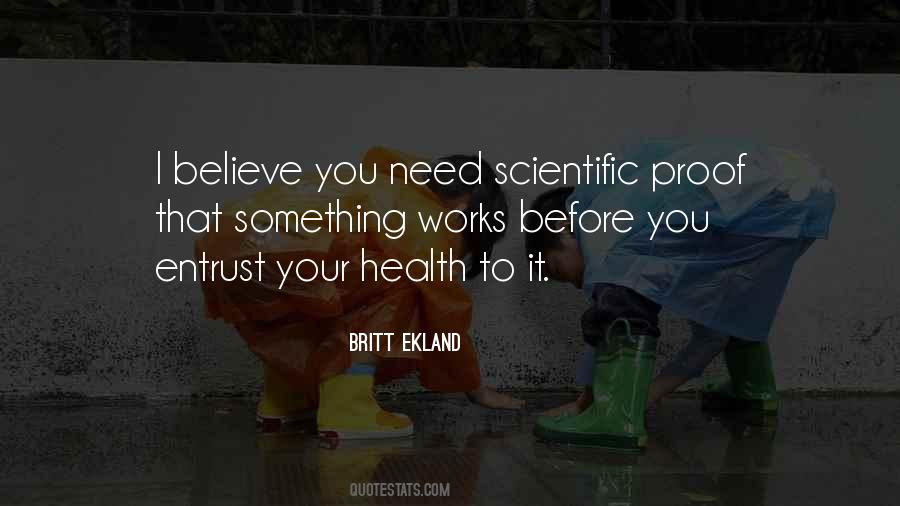 You Need Proof Quotes #1031100