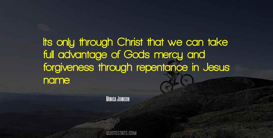 Forgiveness Jesus Quotes #16969