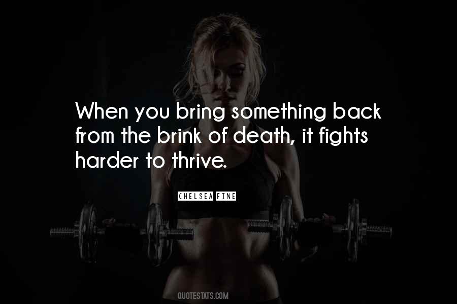 Back From The Brink Quotes #1428337