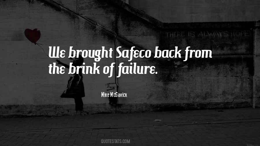 Back From The Brink Quotes #1519471