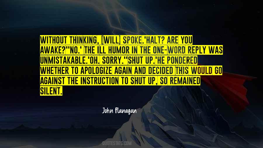 One Word Reply Quotes #137896
