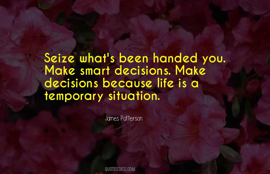 Smart Decision Quotes #1147224
