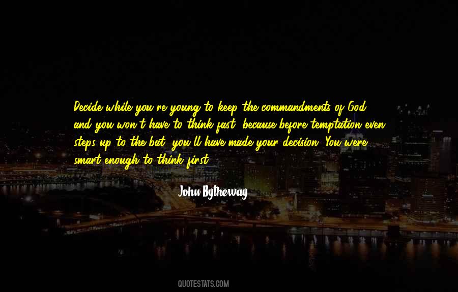 Smart Decision Quotes #1766676