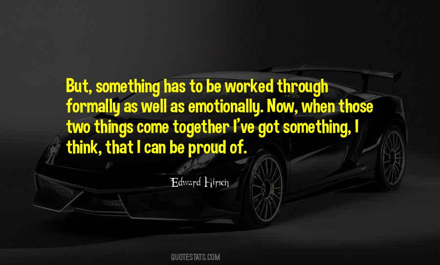 Things Come Together Quotes #1875522