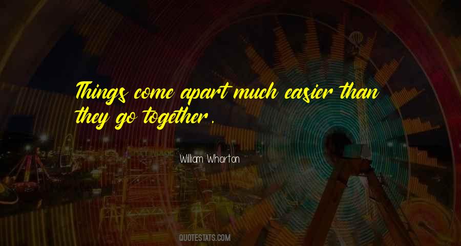 Things Come Together Quotes #633742